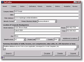 Avnet Var Profiles developed by NOP Design